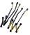  Переходник 6pin на 2х 6+(8)pin